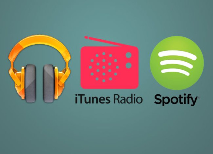 Google Play Music vs iTunes Radio vs Spotify