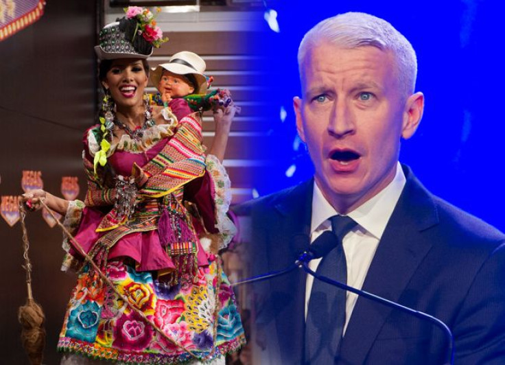 Anderson Cooper Vs Miss Peru National Costume