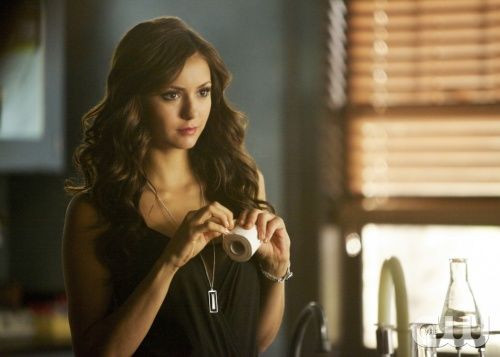 Katherine is heating up with Stefan in Season 5 of "Vampire Dairies."
