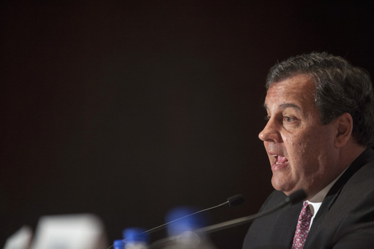 Governor Chris Christie (R-NJ) answers a question during a news briefing at the 2013 Republican Governors Association conference in Scottsdale, Arizona November 21, 2013. 