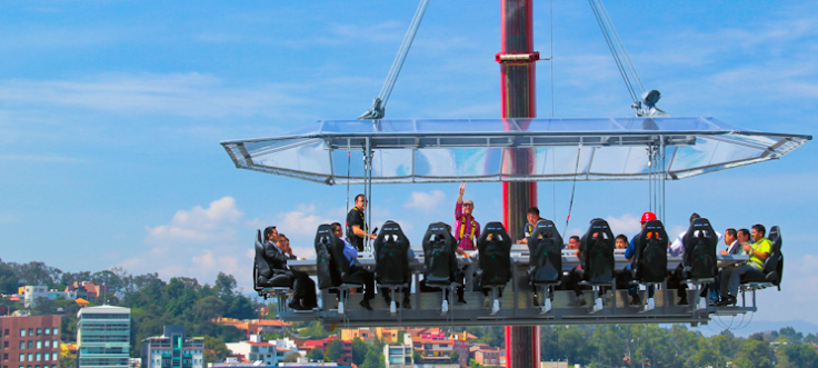 Dinner In The Sky: Mexico City