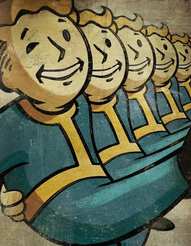 Vault boy СѓР±РµР¶РёС‰Рµ