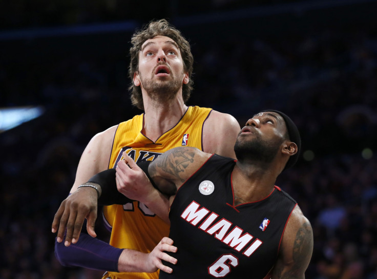 Heat Lakers Reuters Pic