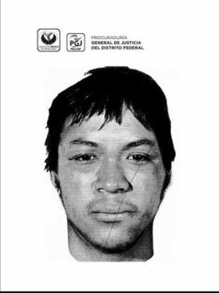 Sketch of the suspect.