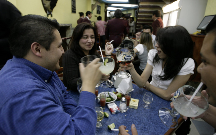 Drinkers in Mexico City.