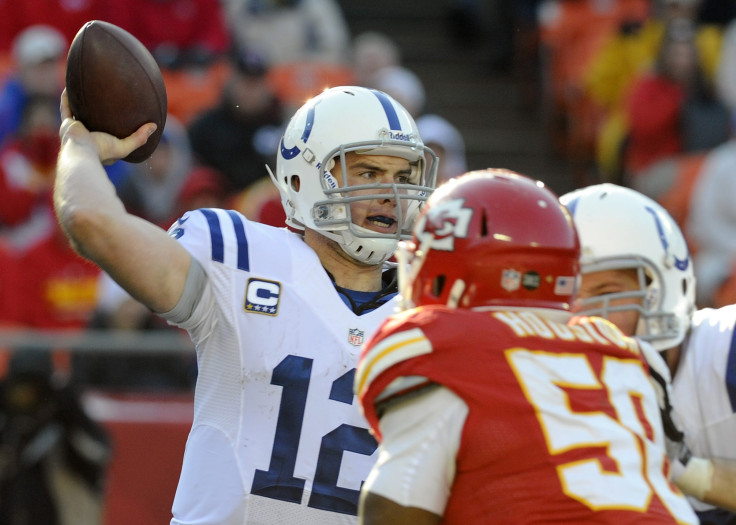 Andrew Luck Chiefs Reuters