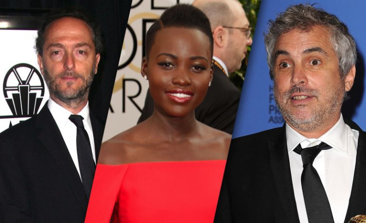 Emmanuel Lubezki, Lupita Nyong'o, Alfonso Cuarón