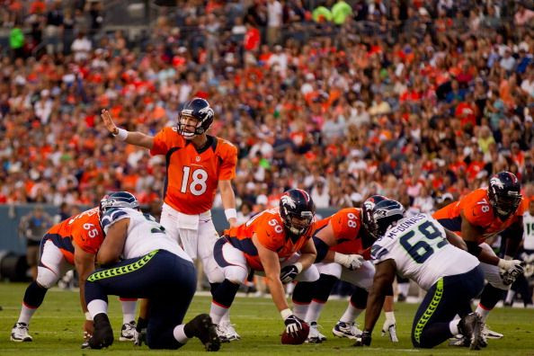 Peyton Manning Seahawks Getty