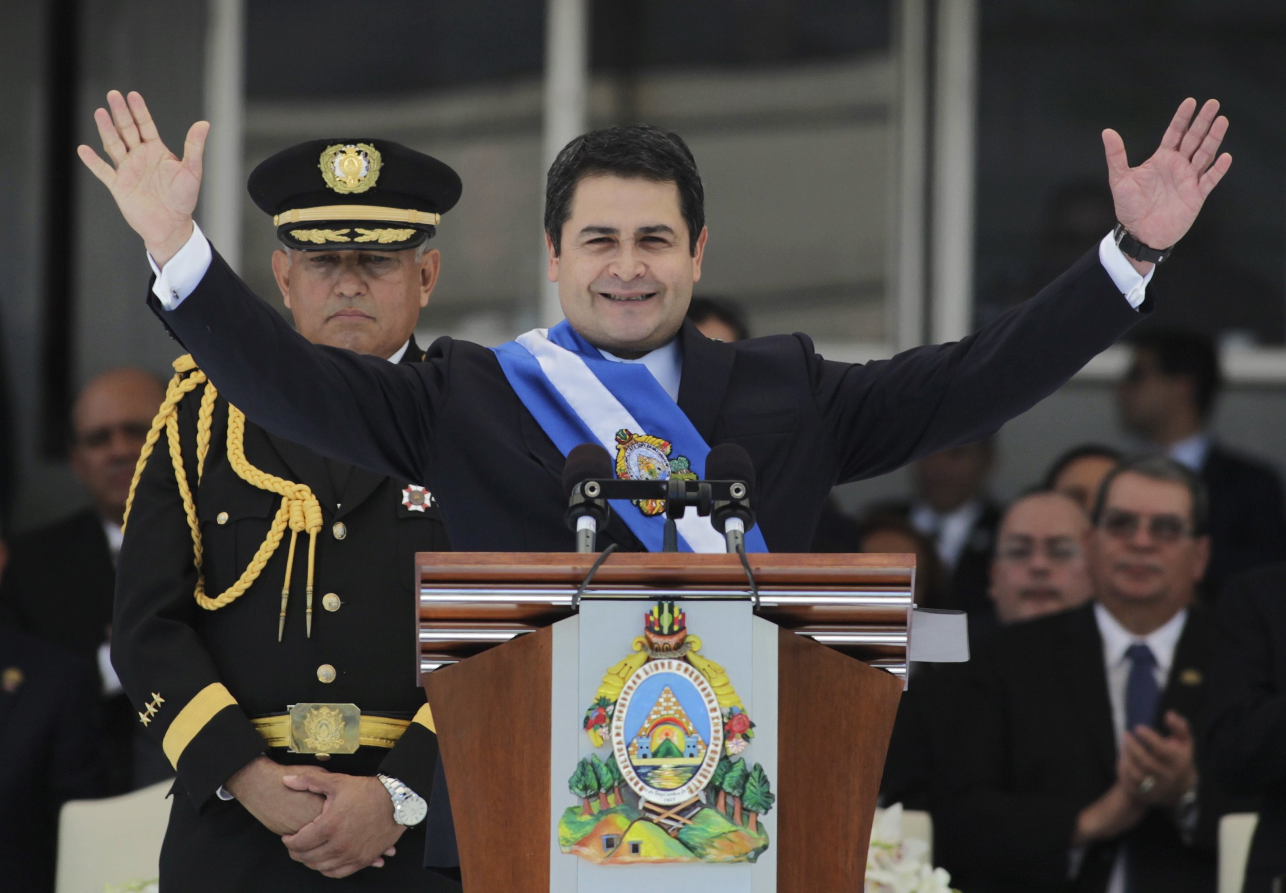 Juan Orlando Hernández Sworn In As President Of Honduras
