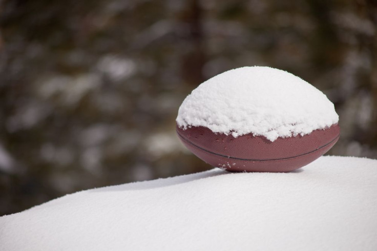 snow football