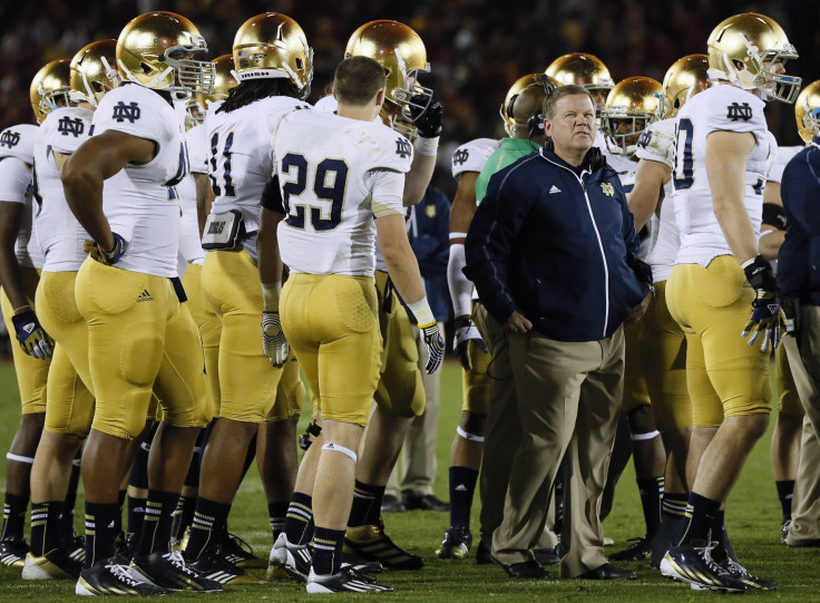 Brian Kelly ND Reuters
