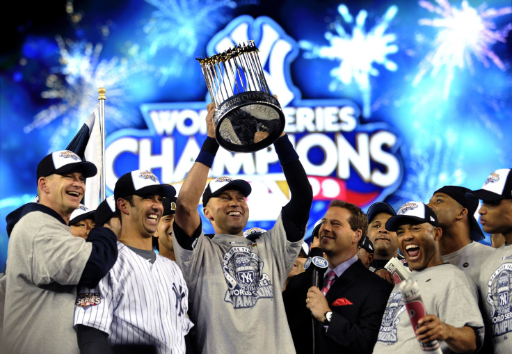 Derek Jeter World Series Reuters Pic