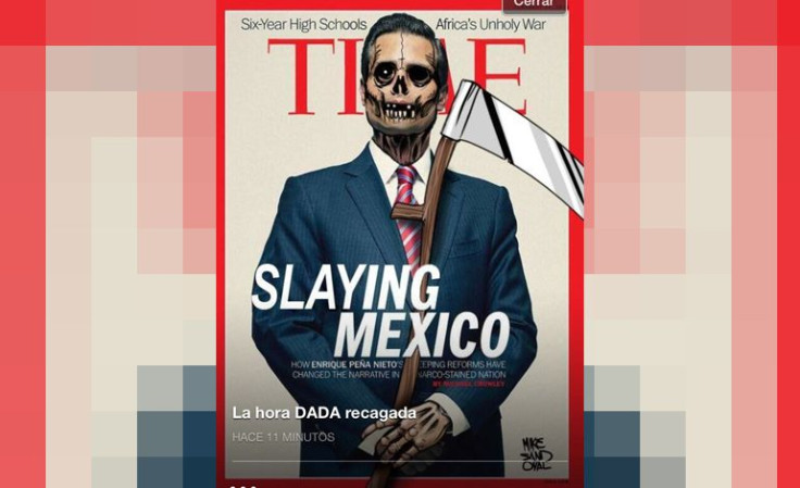 Enrique Peña Nieto Covers Time Magazine