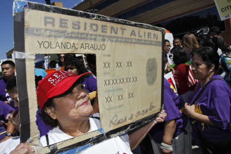 Immigration Reform Protester