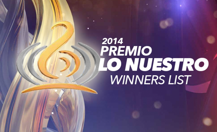 Premio Lo Nuestro 2014 Live Updates