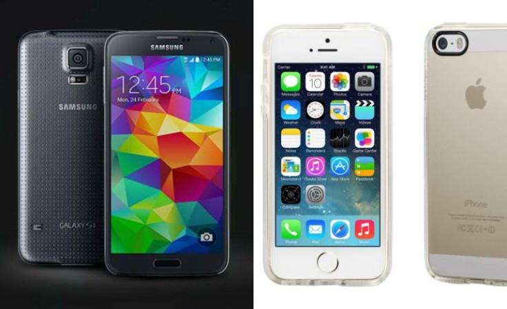 Samsung Galaxy S5 Vs iPhone 5s