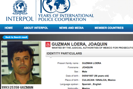 Interpol Chapo Guzman