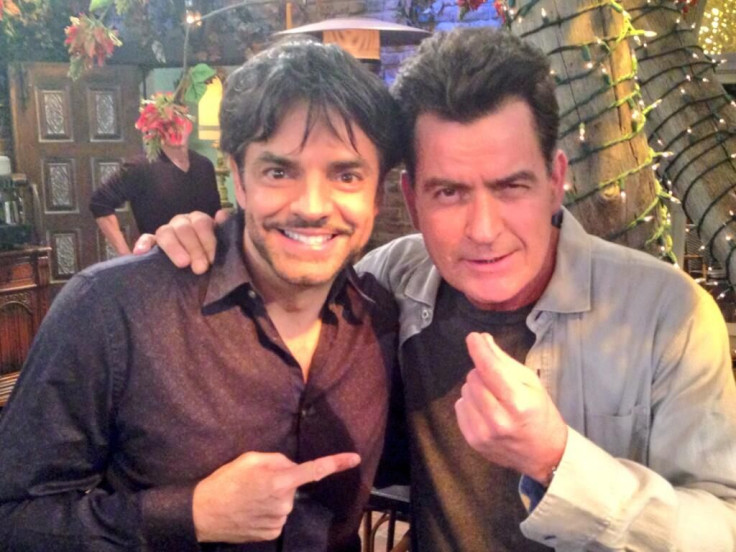 Eugenio Derbez, Charlie Sheen