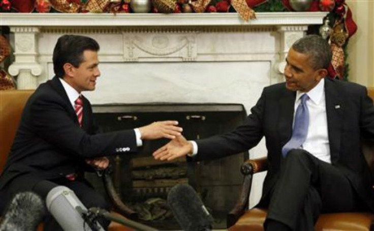 Mexico's Pena Nieto backs Obama immigration reform push