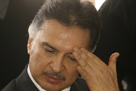 Portillo during an earlier trial in Guatemala.
