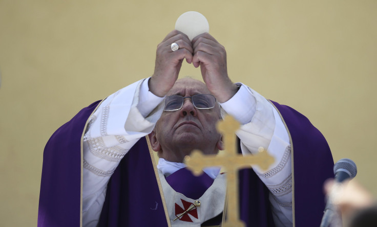 Pope Francis in Lampedusa, Italy.