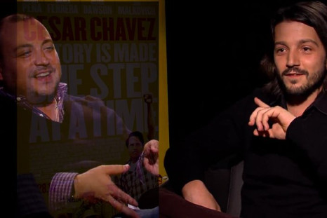 Diego Luna Talks 'Cesar Chavez'