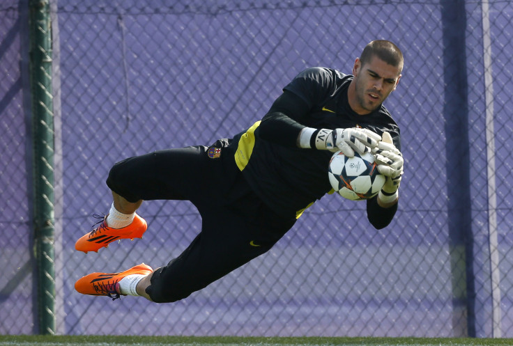 Victor Valdes Barcelona 2014