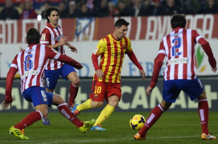 Messi Barcelona Atletico 2014