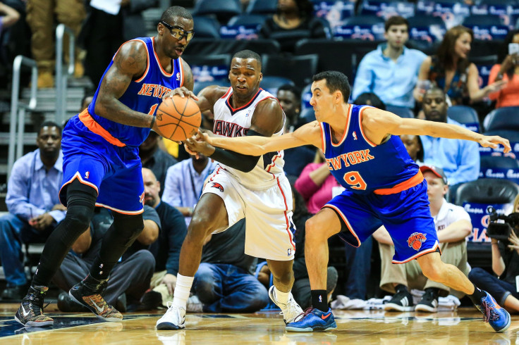 Knicks Hawks NBA 2014