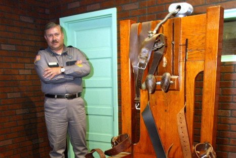 An out-of-use electric chair in Texas.