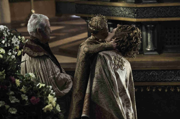 Joffrey and Margaery Kiss