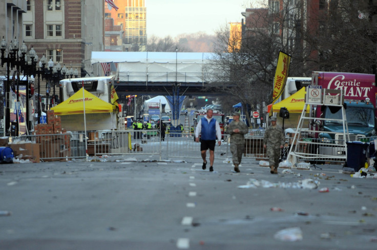 Boston Marathon Finish Line 2013