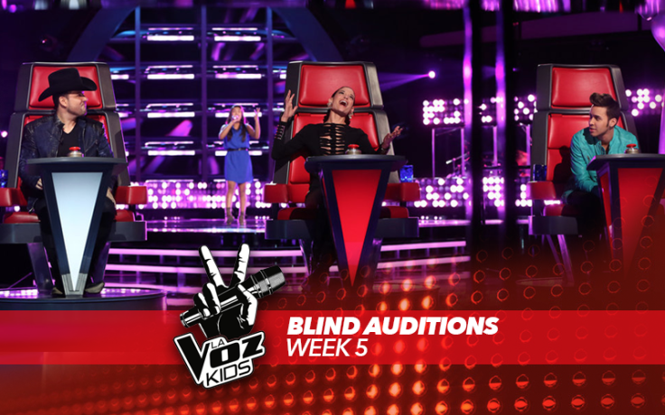 'La Voz Kids' Season 2 Blind Auditions Week 5