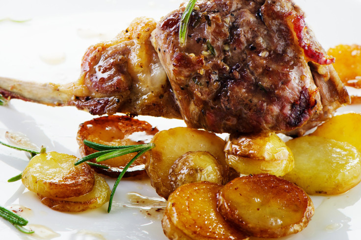 Roast Lamb with Potatoes