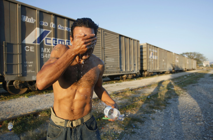 A migrant in northern Mexico