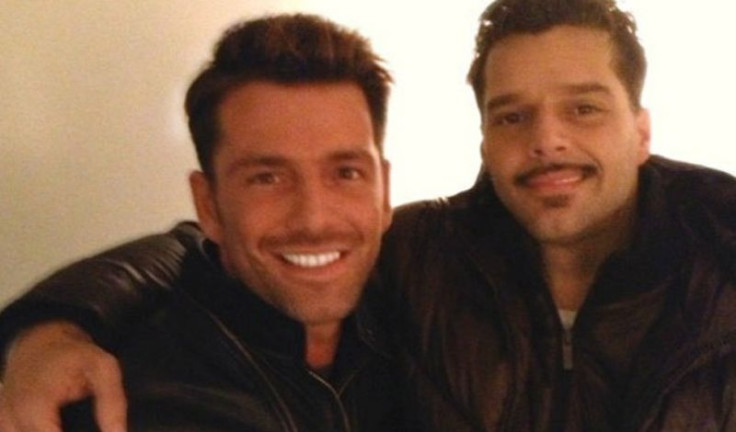 Federico Diaz and Ricky Martin
