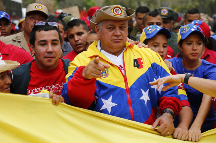 Diosdado Cabello in March.