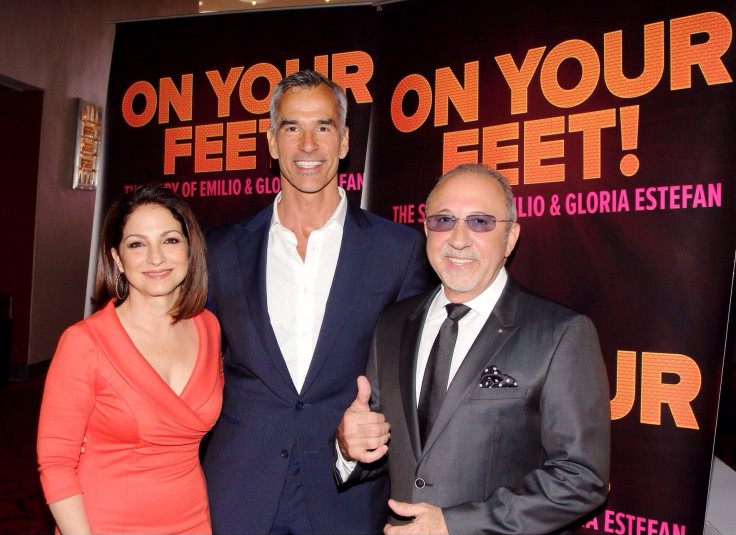 Gloria Estefan, Jerry Mitchell, Emilio Estefan