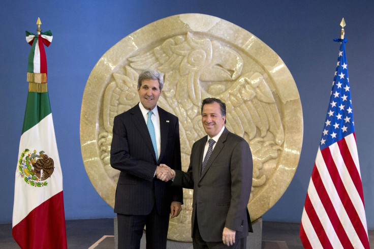 Kerry and Mexican foreign minister Jose Antonio Meade.
