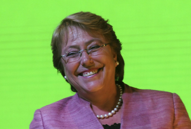 Chilean president Michelle Bachelet