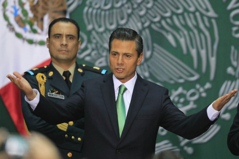 Pena Nieto in December.