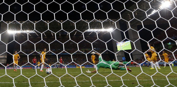 Australia's goalkeeper Mathew Ryan