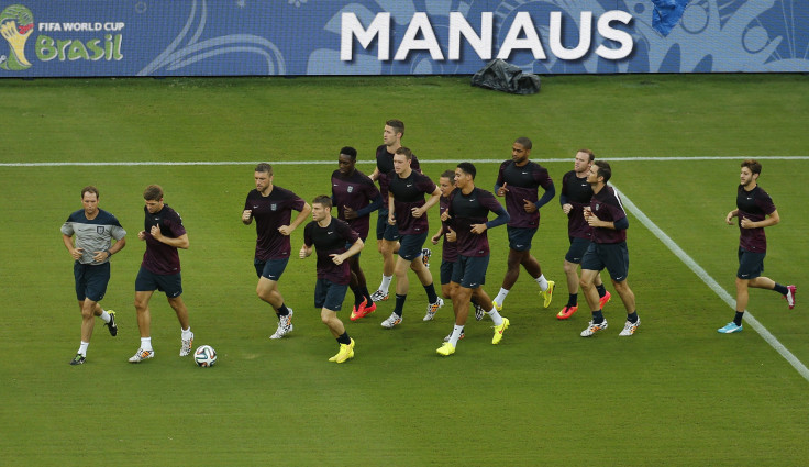 England prepares for Italy in Manaus