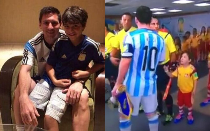 Lionel Messi Allegedly Meets Child He Ignored