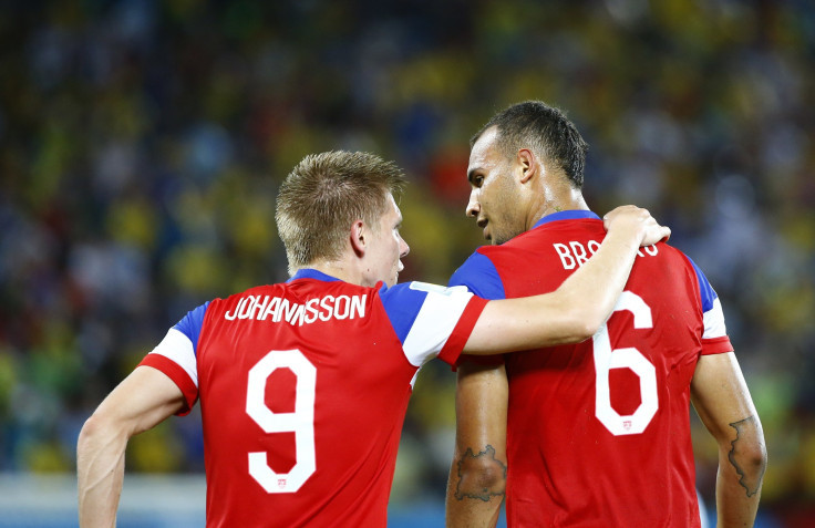 Aron Johannsson and John Brooks