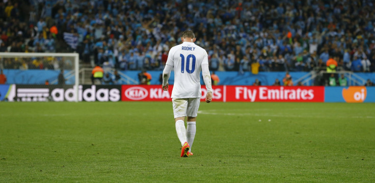 Rooney walks alone