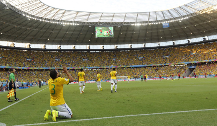 Neymar celebrates