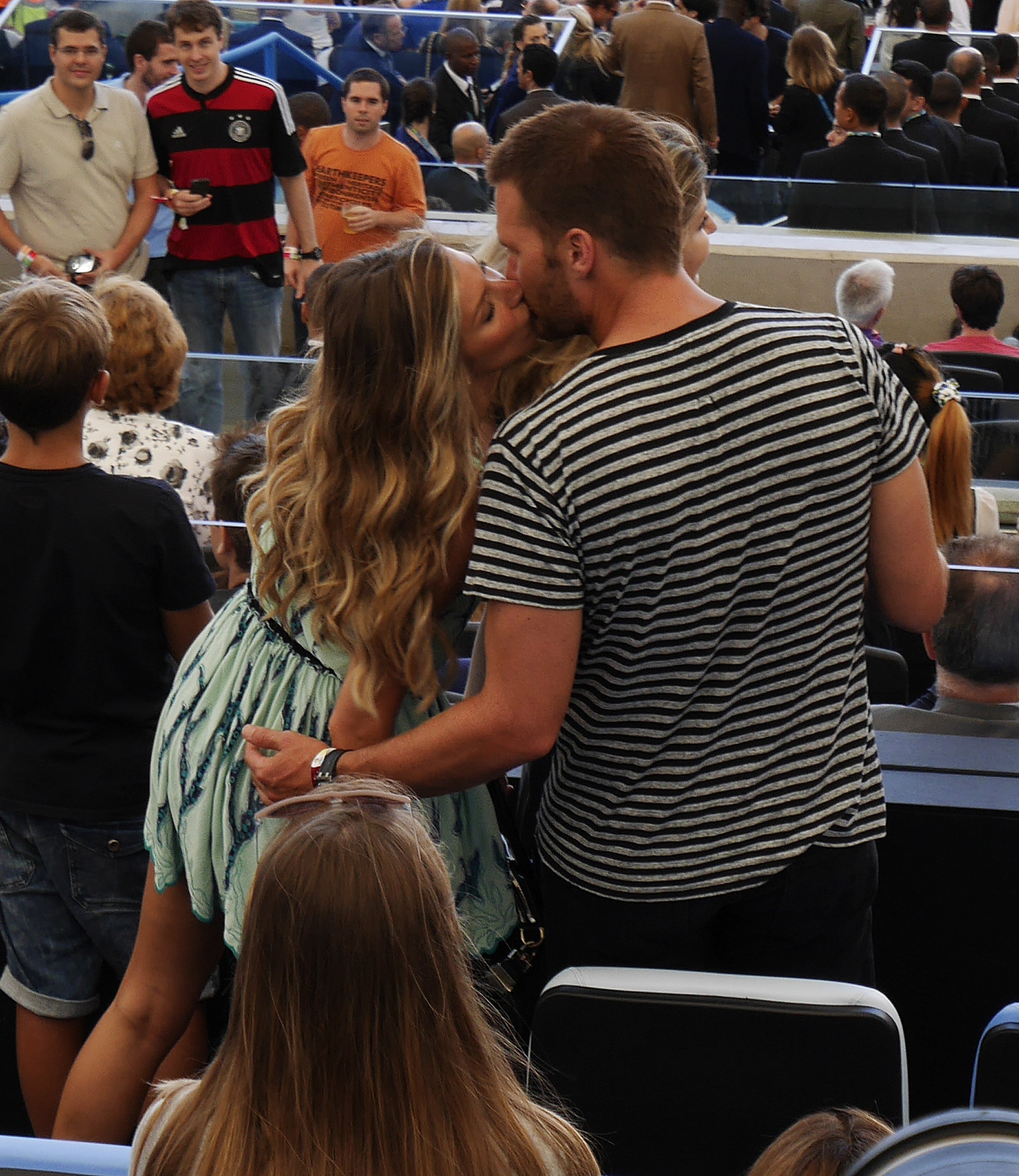 Gisele and Tom Brady