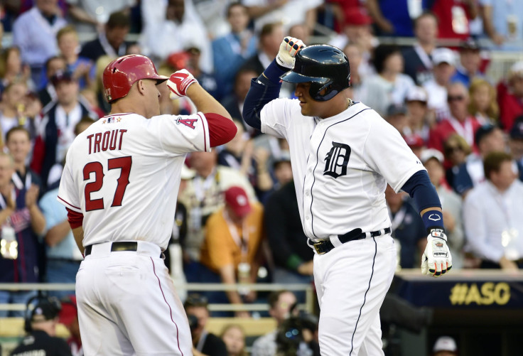 Mike Trout and Miguel Cabrera