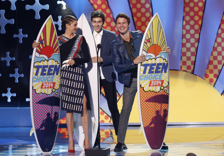 Shailene Woodley, Nat Wolff, and Ansel Elgort